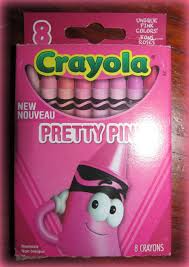 Found This Package Of Pink Crayons At The Store Today Such Cute Colors In There Pretty In Pink Pink Life Go Pink