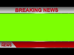 Breaking News 5 Green Screen 1080p Royalty Free Youtube Greenscreen Youtube Banner Design Green Screen Video Backgrounds