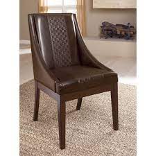 Shop for upholstered dining chairs online at target. Leather Dining Room Chairs With Arms Ideas On Foter