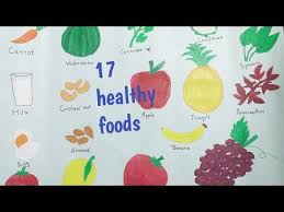 Download and use in class today! How To Draw Vegetables Fruits 17 Healthy Food Drawing Colouring For Kids Easy Drawing For Kids Ucook Healthy Ideas