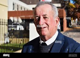 Ehemaliger Bürgermeister von Bathurst Robert William Bourke am Orange  District Court in Orange, New South Wales, Montag, 22. Mai 2023. Bourke  wird wegen Fehlverhaltens in öffentlichen Ämtern angeklagt. (AAP  Image/Murray McCloskey) KEINE