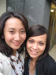 me and mbak peggy @ main st.