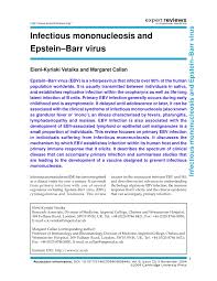 A meaning of agent that causes infectious disease is first recorded in 1728, long before the discovery of viruses by dmitri ivanovsky in 1892. Pdf Infectious Mononucleosis And Epstein Barr Virus