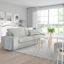 Kivik 3 Sits Soffa Orrsta Ljusgra Ikea Kivik Sofa Grey Sofa Living Room Three Seat Sofa