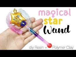 6 how to diy lifesize magical star wand resin polymer clay tutorial youtube polymer clay polymer clay tutorial clay tutorials