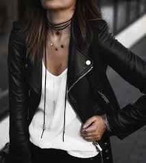 60 Most Vintage And Aesthetic Leather Jacket Outfits For Women Marble Kim Design Leather Jackets Women Hipster Outfits Edgy Outfits
