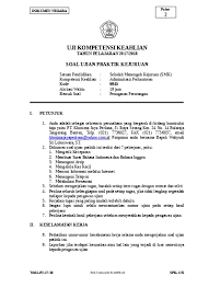 Contoh soal dan jawaban dokumen kantor administrasi perkantoran 1. P4 Spk Administrasi Perkantoran