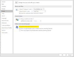 Display Online Status Next To Name In Outlook Greyed Out Microsoft Tech Community