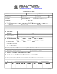 Zambian Passport Application Form Pdf Fill Online Printable Fillable Blank Pdffiller