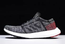 2018 Adidas Pure Boost Go Carbon Black Red White Ah2323 Adidas Pure Boost Black And Red Pure Products