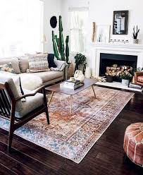 33 Inspiring Modern Farmhouse Rugs Decor Ideas And Design Living Room Designs Rugs In Living Room Mid Century Modern Living Room