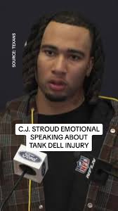 C.J. Stroud Discusses Tank Dell's Injury Impact