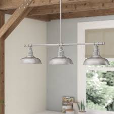 Stephine 3 Light Kitchen Island Linear Pendant Kitchen Island Pendants Kitchen Lighting Kitchen Island Lighting