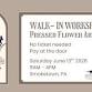 Pressed Flower Art Walk - In Workshop