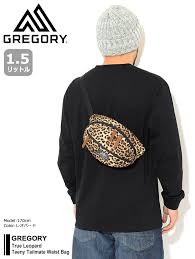 楽天市場】グレゴリー GREGORY ウエストバッグ レオパード ティーニーテールメイト ( gregory True Leopard Teeny  Tailmate Waist Bag ウエストポーチ ヒップバッグ ボディバッグ メンズ レディース ユニセックス 男女兼用 119651C310 )  : ice field（アイスフィールド）