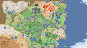 Legend Of Zelda Breath Of The Wild Interactive Map The Legend Of Zelda: Breath Of The Wild Recreated With Google Maps-Style  Street View - Notebookcheck.net News