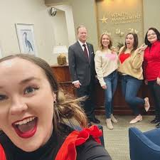 Paying it forward! Xan Thomas, Treasury Management Customer Service  Specialist, shared a gift with Keith Purvis, Senior Vice President and  Consumer Lending Manager. Xan thanked Keith for helping her not only as