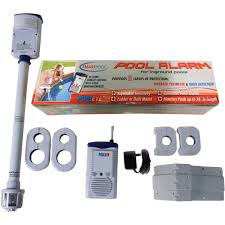 This allows the alarm to sound both in your pool and also in your house, which can be up to 200 feet away. Pooleye In Ground Pool Alarm With Infrared Perimeter Detection And In Home Remote Receiver Walmart Com Walmart Com