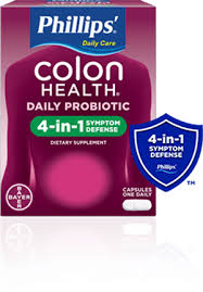 Colon Health Probiotic Capsules Phillips
