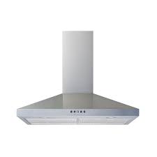 Winflo 30 In Convertible Wall Mount Range Hood In Stainless Steel With Mesh Filters And Push Button Control Wr003c30 The Home Depot Wall Mount Range Hood Range Hood Steel Wall
