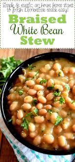 Braised White Bean Stew Lord Byron S Kitchen In 2020 Bean Soup Recipes Bean Stew White Bean Recipes