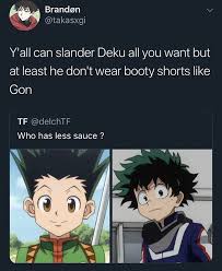 Deku Gon My Hero My Hero Academia Memes Hero