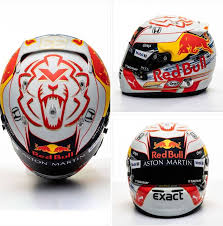 At aston martin red bull racing's home race in the 2018 formula one championship, max verstappen brought home the top spot on the podium and his first win of the season. Max Verstappen Ne Helmet 2019 Caschi