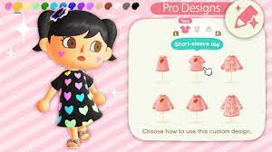 Select the custom designs application (it's pink. Making My First Pro Design In Animal Crossing New Horizons Youtube