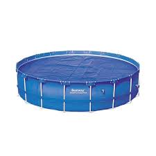 Bestway 15 Foot Round Above Ground Swimming Pool Solar Heat Cover 58172e Walmart Com In 2020 Above Ground Swimming Pools Solar Pool Swimming Pools