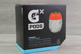 Rewrite these sentences in the passive voice. Gatorade Gx G2 Glacier Freeze Clear One Pods 4 Pieces For Sale Online Ebay