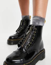 Shop women's boots, men's boots, kids' shoes, work boots, bags and accessories up to 40% off at dr. Dr Martens Vegan Sinclair Boots In Black Asos
