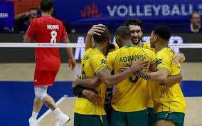Ao vivo! Acompanhe Brasil x Bélgica na Liga das Nações de Vôlei