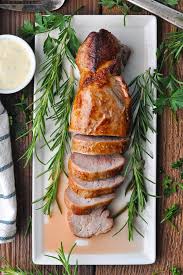 Pork tenderloin, the best ever. Roasted Pork Tenderloin With Mustard Sauce The Seasoned Mom