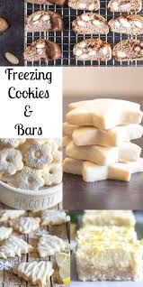 Oatmeal cookies these wonderful rich and chewy cookies freeze very well. Freezing Cookies And Bars Easy Tips On How To Freeze Cookies Dough And Bars Throughout The Yea Frozen Cookies Cookie Bar Recipes Delicious Christmas Recipes