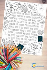 I've illustrated these prints and coloring pages for you to use with your family. More October 2019 General Conference Coloring Pages Chicken Scratch N Sniff