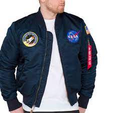 Мужская верхняя одежда alpha industries mens nasa bomber reversible zip up jacket size xxl. Kamp Orijentacija Evakuacija Veste Bomber Nasa Tedxdharavi Com