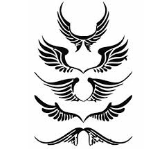 Black And White Angel Wings Clip Art Free Vector Of Angel Wings Tattoo Vector Ai Eps Wing Tattoo Designs Tattoo Designs Wings Tattoo