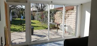 Profil pvc 70mm 5 chambres. Fabrication Et Installation D Une Baie Vitree Coulissante En Pvc A Pessac Eco Concept Habitat