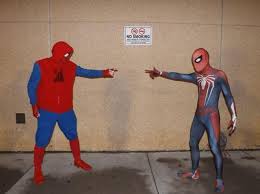 What is the meme generator? Spiderman Pointing Meme In Real Life Spideymeme