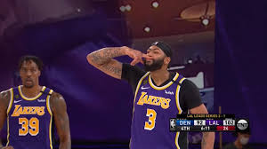 Davis has performed exceptionally well in basketball. Anthony Davis Celebrates With A Sniff Game 5 Lakers Vs Nuggets Youtube