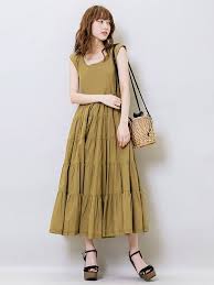 ココディール 公式通販サイト 拡大画像 ワンピース カットソーワンピース ファッションアイデア