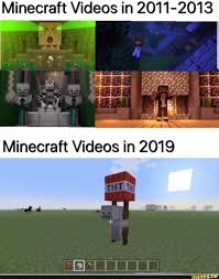 Minecraft Videos In 2011 2013 Ifunny Minecraft Videos Minecraft Funny Funny Gaming Memes