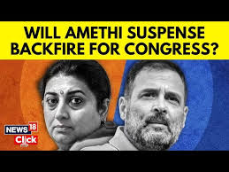 BJP Calls Out Congress' 'Delay' In Announcing Candidate For Amethi Seat
