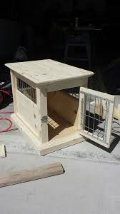 I recognize this practically isn't a dog house, but this indoor dog kennel that functions as an end table is a fantastic remedy for a small dog that stays inside. Dog Kennel End Table 13 Steps With Pictures Instructables