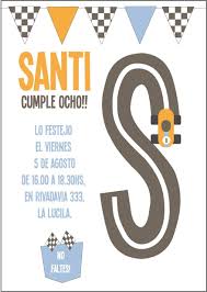 Tarjetas de cumpleaños para mujeres. Una Pista De Autos Para El Cumple De Santi Nuestras Invitaciones Pinterest De Autos Pista Y Cumple