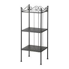 ronnskar shelving unit black width 42 cm depth 40 cm height 103 cm etajer ikea fikirleri ikea