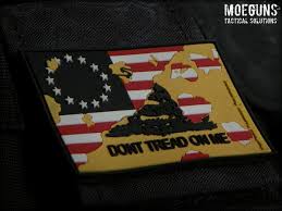 Black And Silver American Flag Patch Meaning This Patch Features The Betsy Ross American Flag With The Gadsden Flag Breaking Through Beneath It 3 X 2 Hook Velcro Is On The Pvc Patches Patches