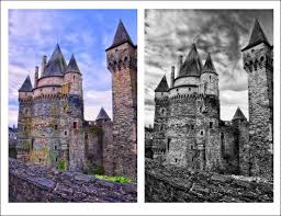 Black And White Vs Color Photography Elements Of Design Black And White Vs Colour Colorful Landscape Landscape Photos Landscape