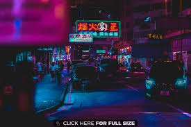 All of the cyberpunk wallpapers bellow have a minimum hd resolution (or 1920x1080 for the tech guys) and are easily downloadable by clicking the image and saving it. Hong Kong Night Street 4k Wallpaper Hong Kong Night Night Photography Cyberpunk City