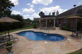 12 X 26 Bermuda Maya Swimming Pools Backyard Pool Fiberglass Pools